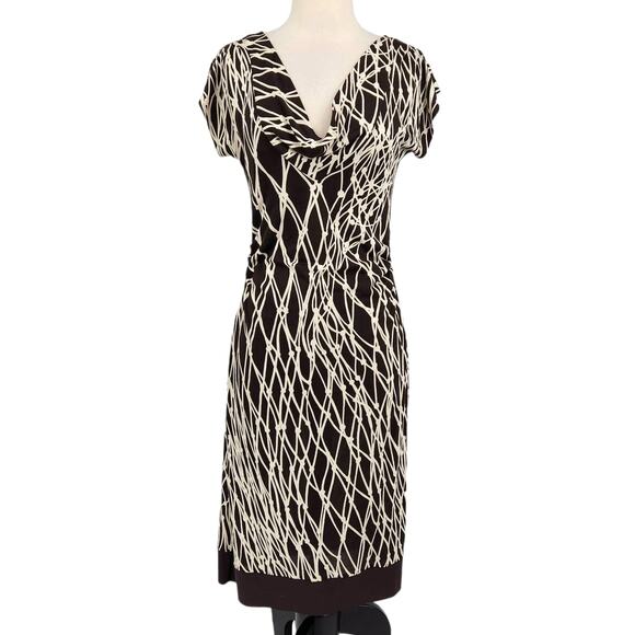 Vintage Diane von Furstenberg Silk Jersey Sheath Dress - Picture 1 of 5